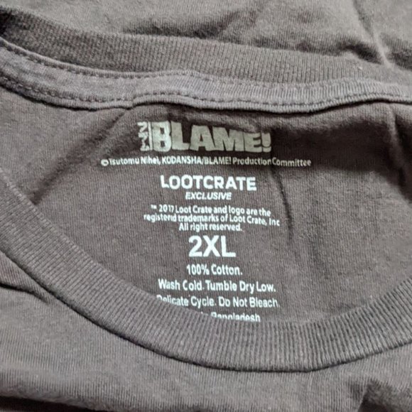 Anime Blame Brown XXL shirt - Picture 3 of 4